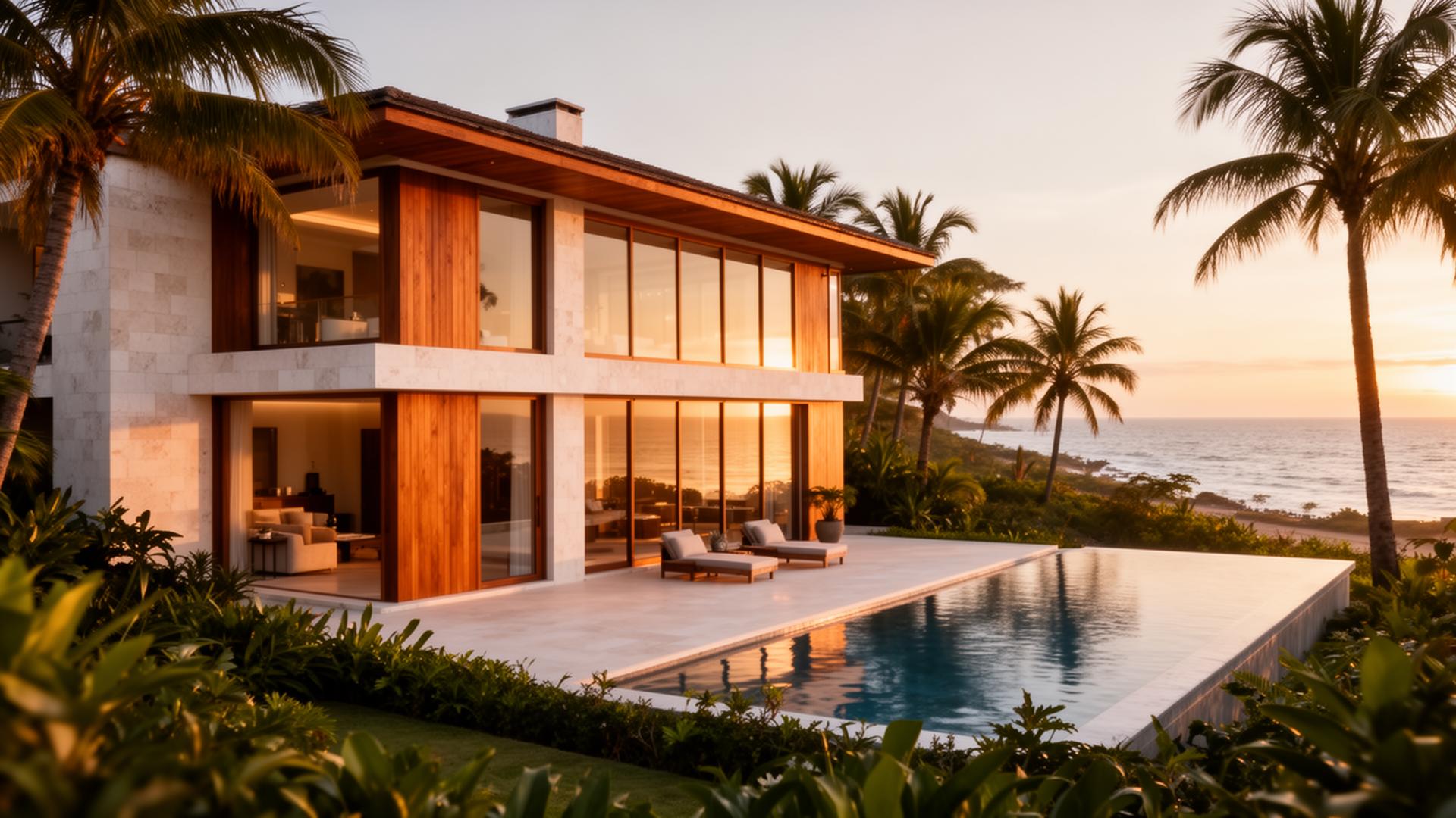 Sustainable coastal villa in Kenya